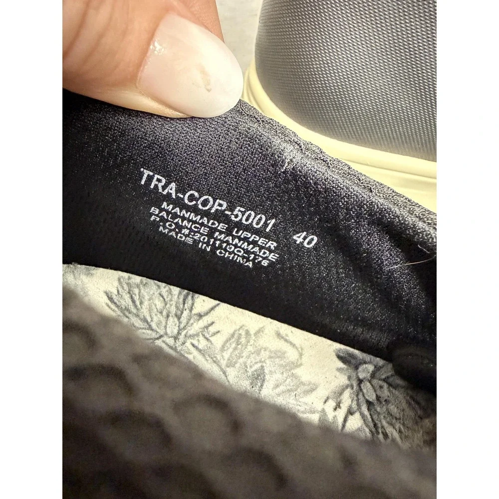 TRAQ by‎ Alegria Shoes Womens Size EU 40 Black Lace Up Comfort Mesh TRA-COP-5001